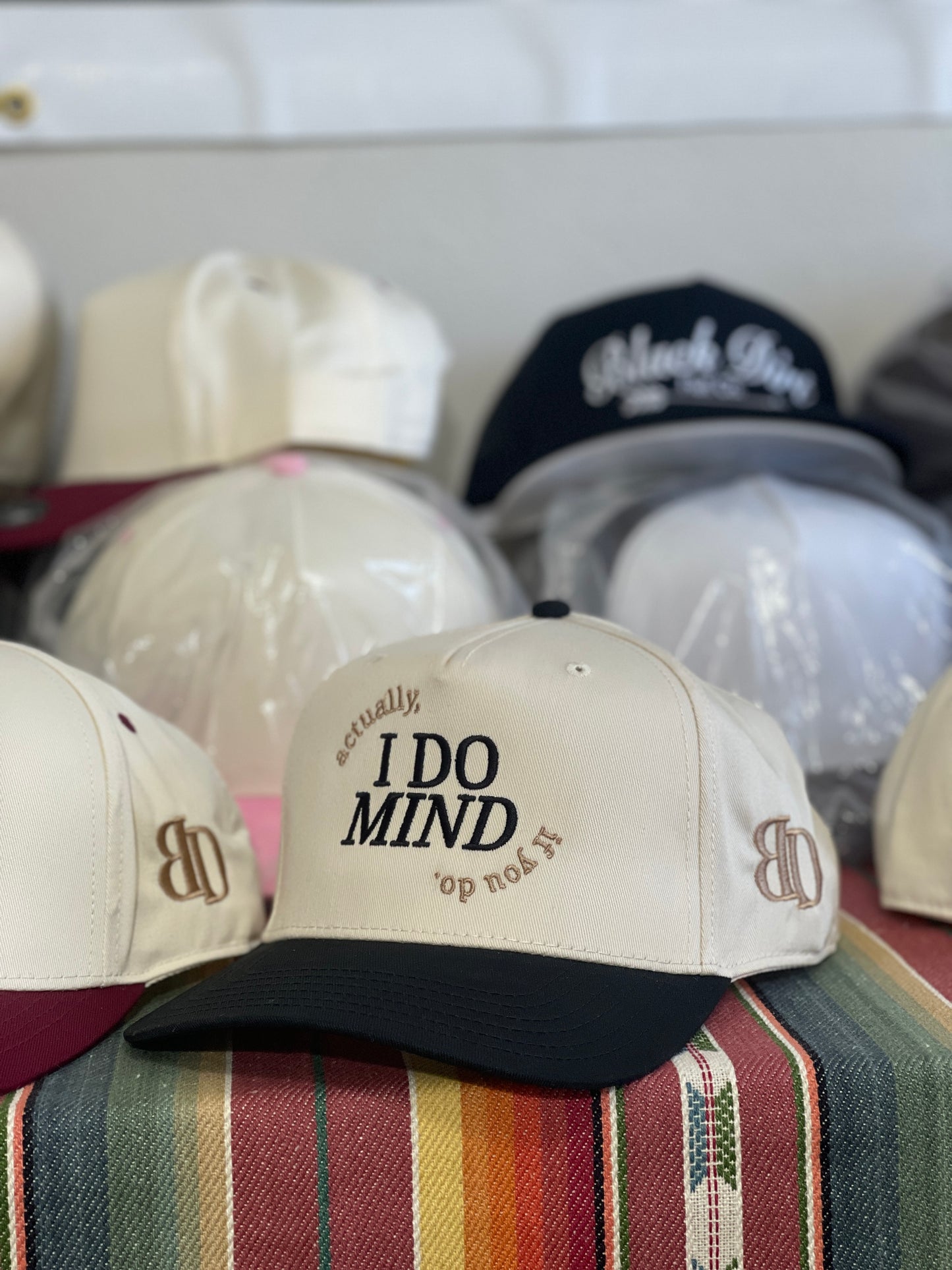 "Ella Green" Two-Tone, Mid-Profile, Snapback Hat