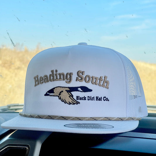 Heading South Goose - White Snapback