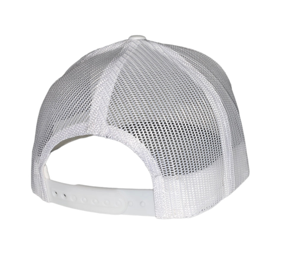 Sun To Me - White - Mid Profile Trucker