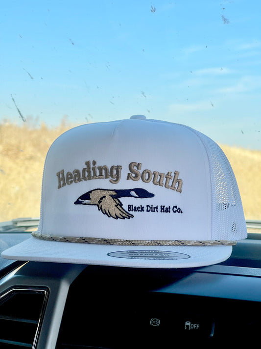 Heading South Goose - White Snapback