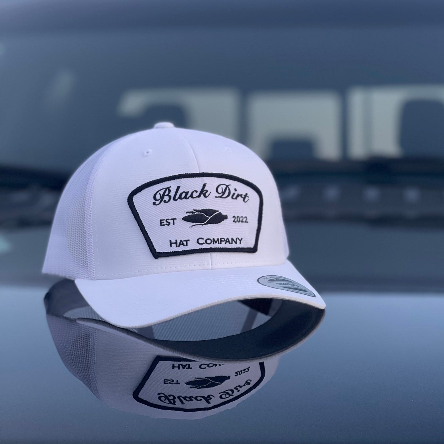 Revival - White - Mid Profile Trucker