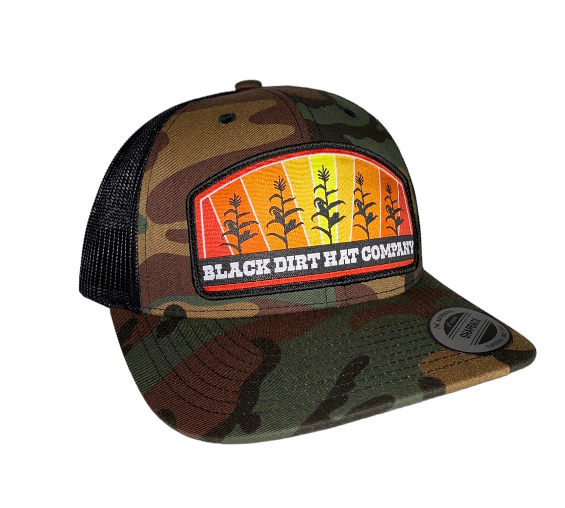 Sun To Me - Camo - Mid Profile Trucker