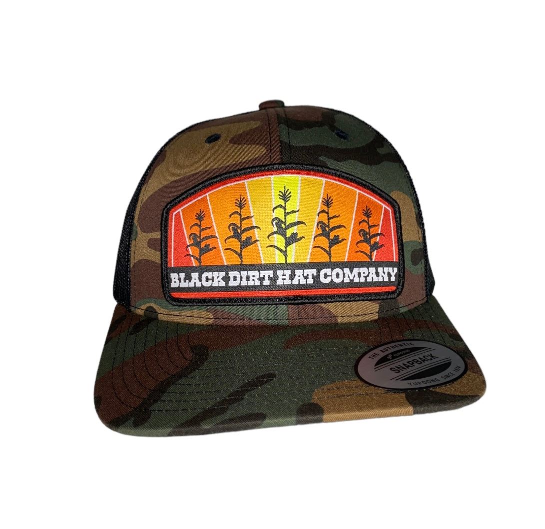 Sun To Me - Camo - Mid Profile Trucker