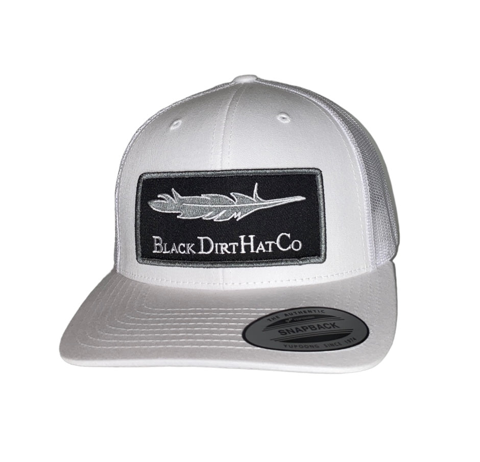 Godspeed Patch - White - Mid Profile Trucker