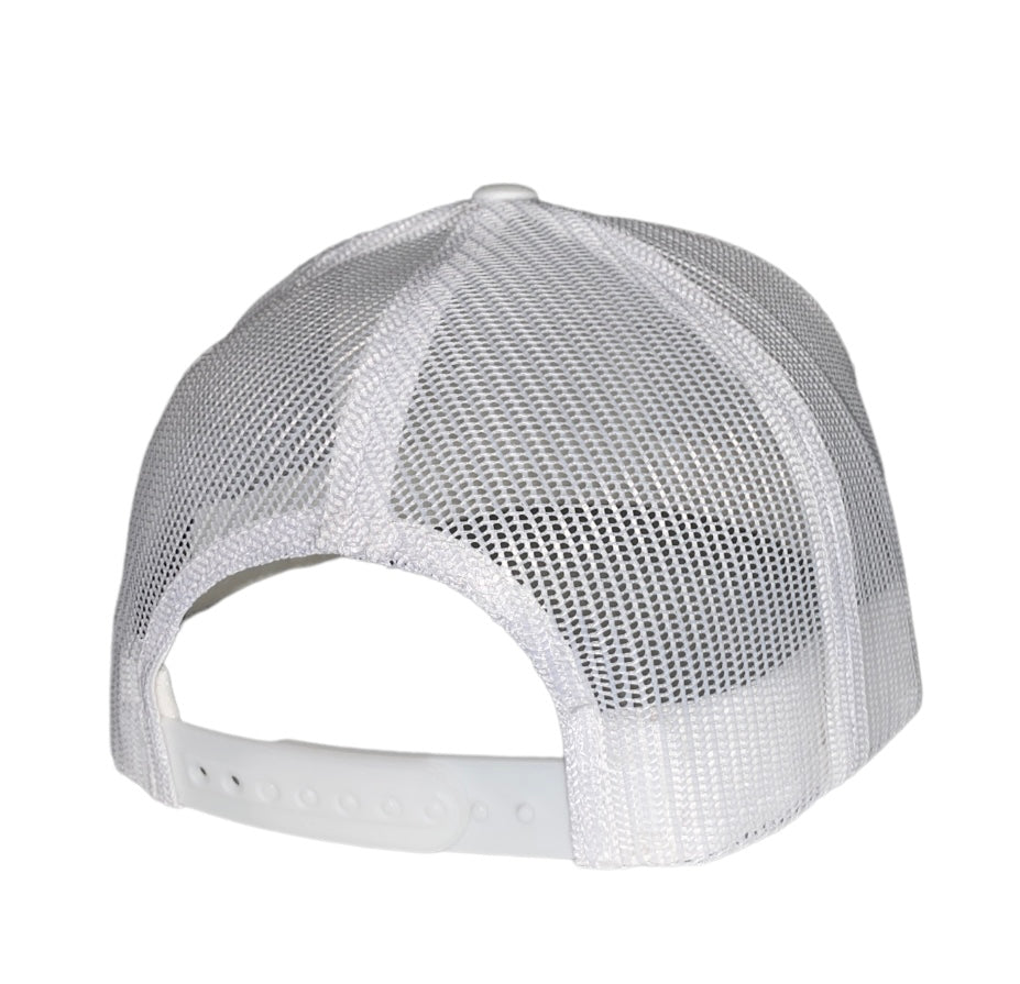 Godspeed Patch - White - Mid Profile Trucker