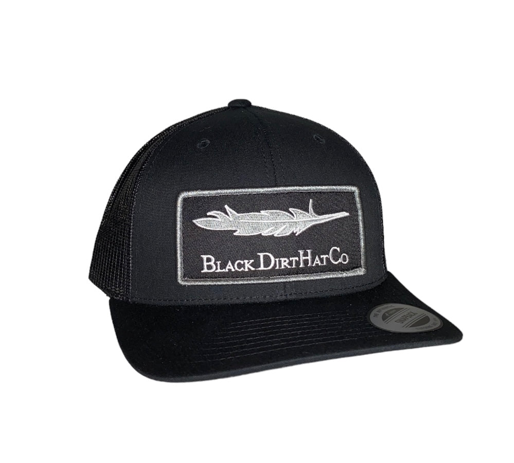 Godspeed Patch - Black - Mid Profile Trucker