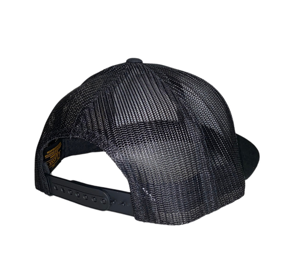 Godspeed Patch - Black - Mid Profile Trucker