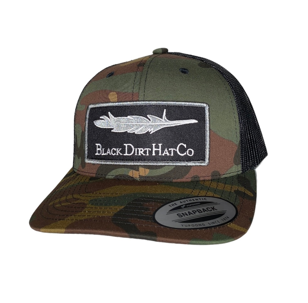 Godspeed Patch - Camo - Mid Profile Trucker