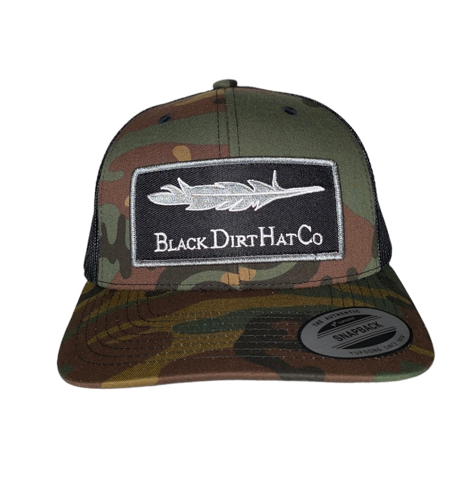 Godspeed Patch - Camo - Mid Profile Trucker