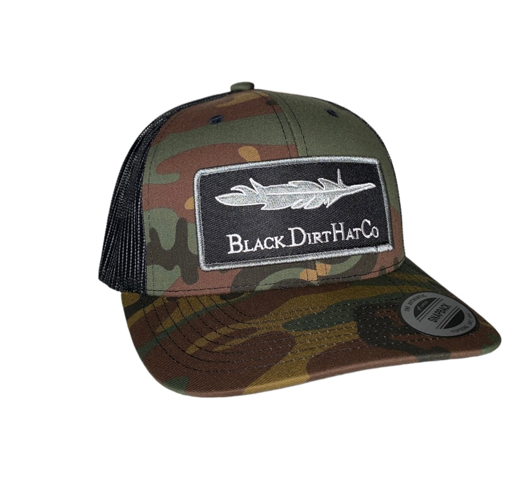 Godspeed Patch - Camo - Mid Profile Trucker