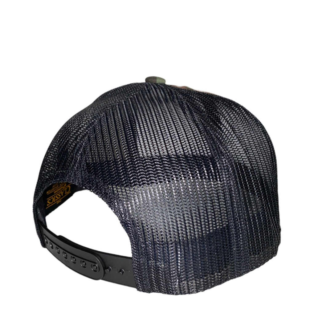 Godspeed Patch - Camo - Mid Profile Trucker