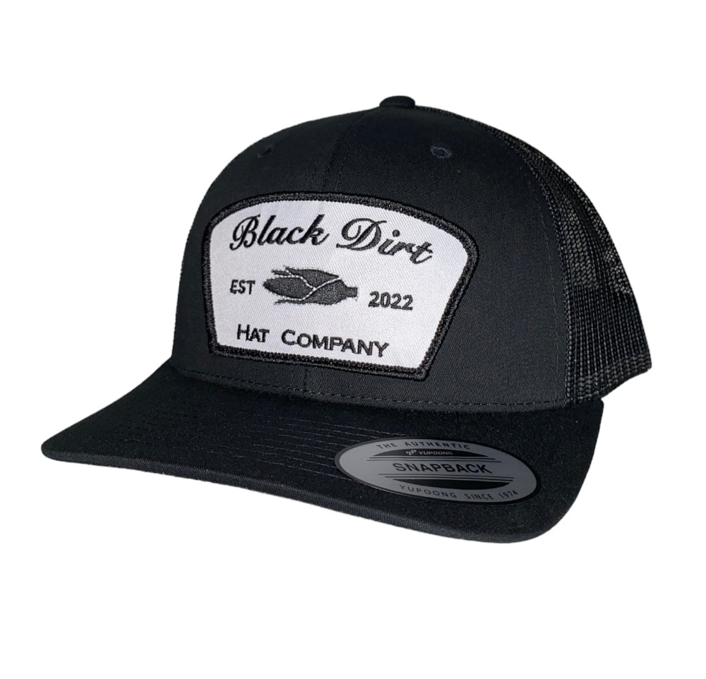 Revival - Black - Mid Profile Trucker