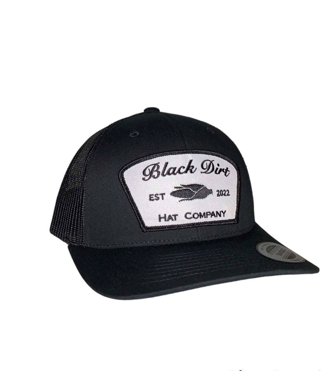 Revival - Black - Mid Profile Trucker